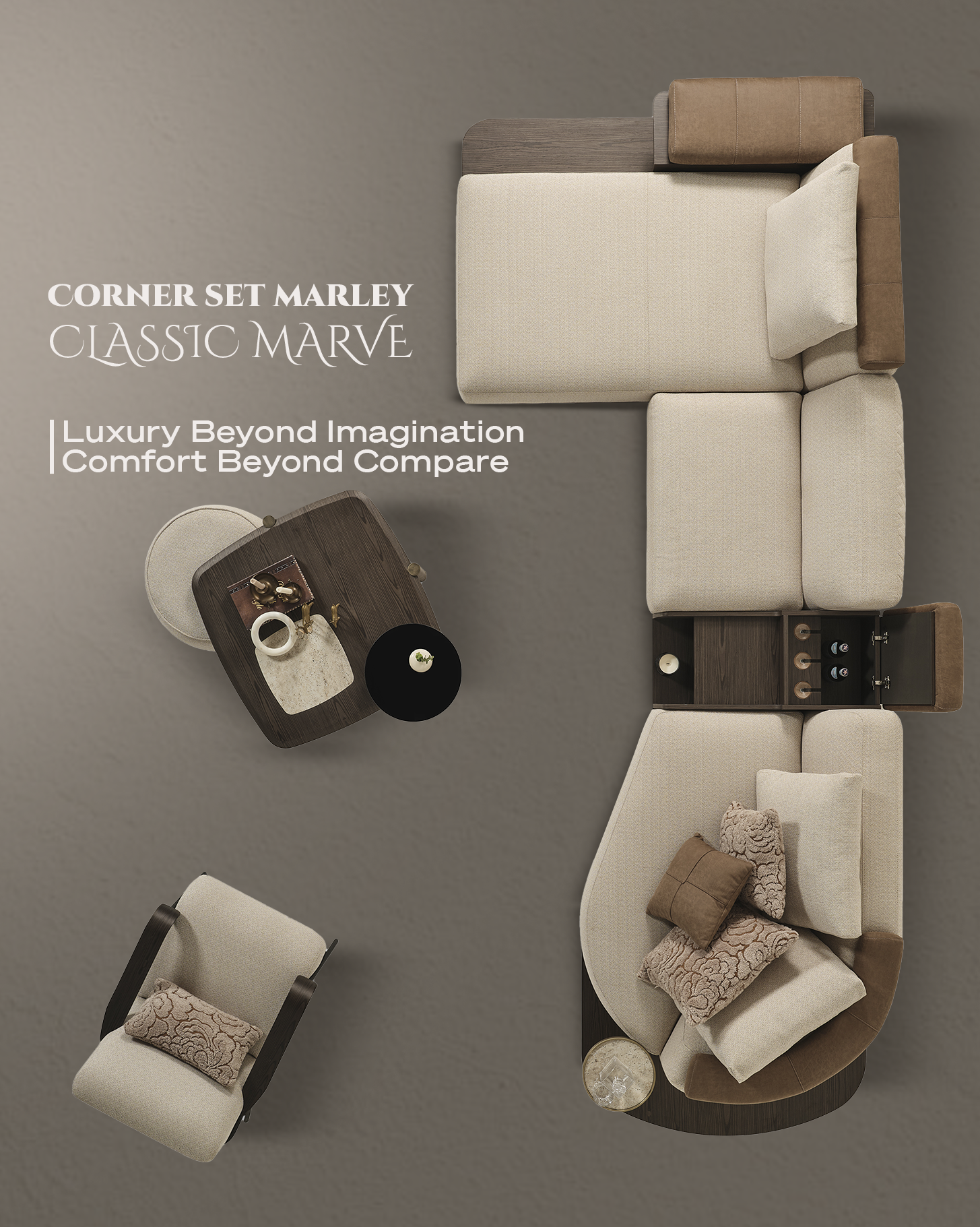 Marley Corner Set